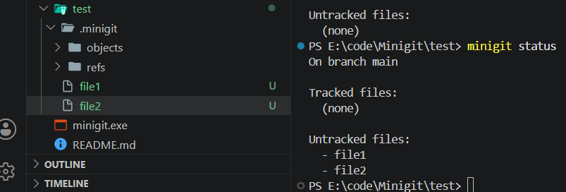 Repository status inspection and workspace tracking